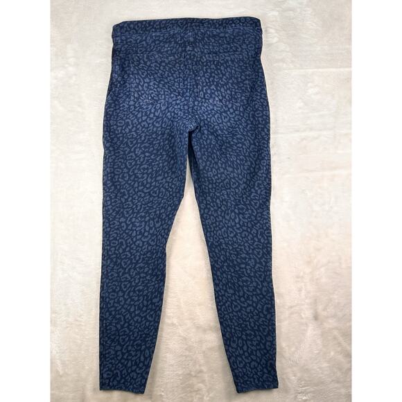 Spanx Jeans Jegging Women’s Medium Ankle Leggings Leopard Print Pants High Rise - Picture 2 of 7